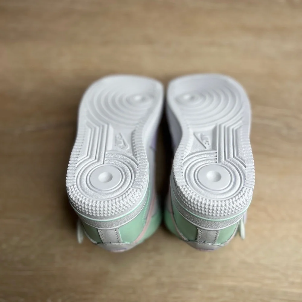 Nike Air Force 1 Mid Custom Hand Painted Sneakers